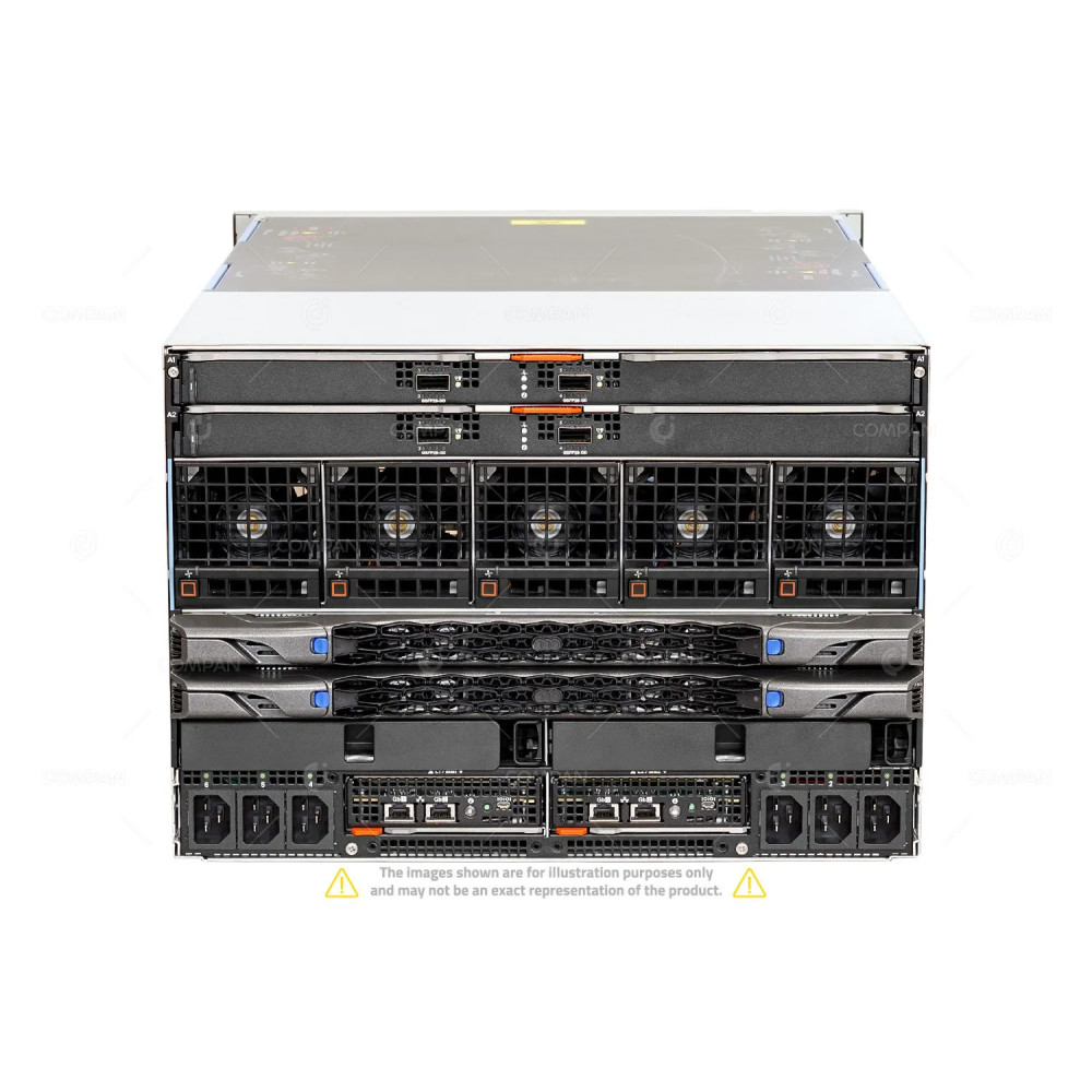 Dell MX7000 4x MX740C 6NVME 8x Xeon Gold 6150 256 GB RAM 8x 240GB 6G SATA M.2